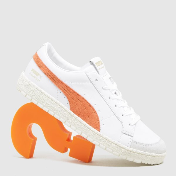 复古小白鞋-橙色