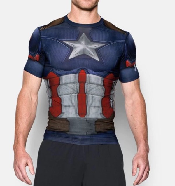 Men's Under Armour® Alter Ego Captain America Compression Shirt | Under Armour US