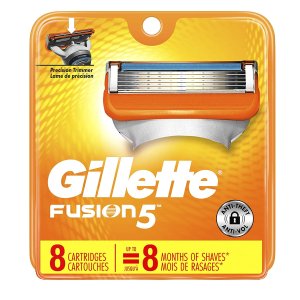 史低价：Gillette Fusion 5刀头替换刀片 8个