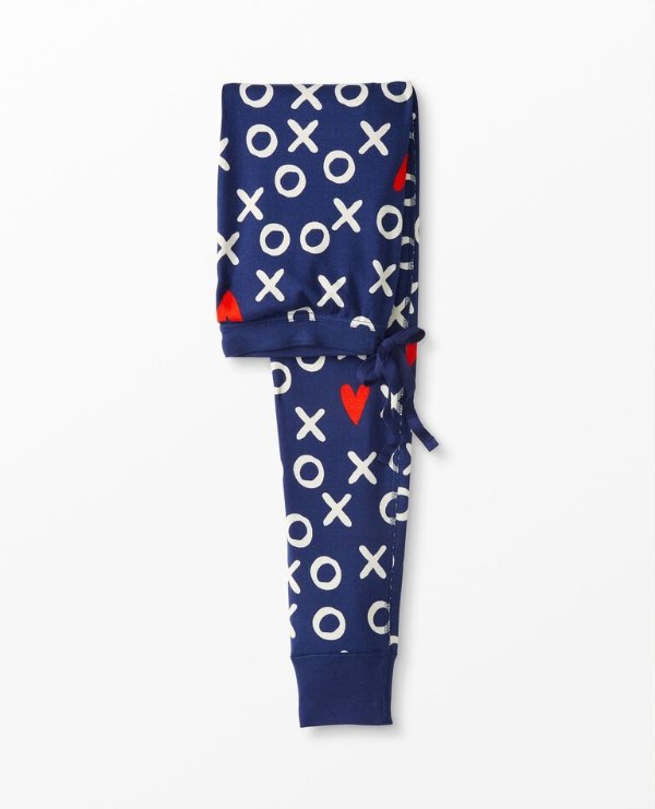 Women's Valentines Long John Pajama Pant