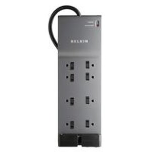 Belkin 8 Outlet Home/Office Surge Protector with Telephone Protection