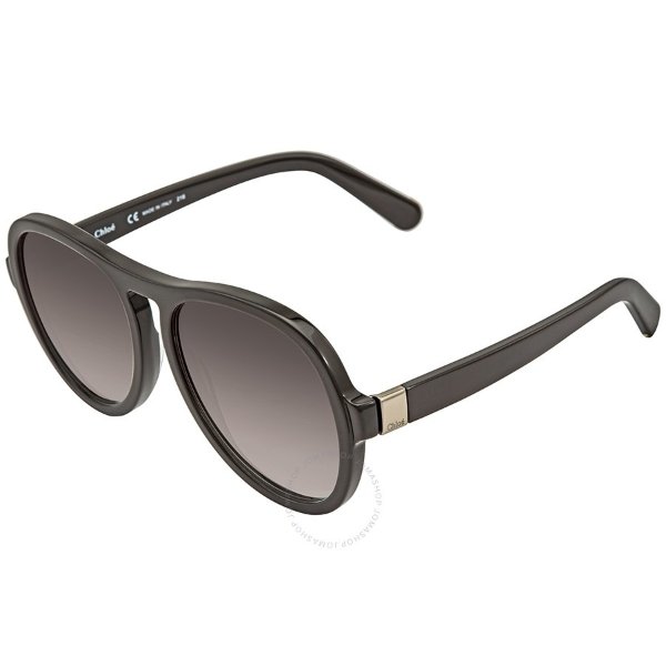 Grey Gradient Aviator Sunglasses CE716S 001