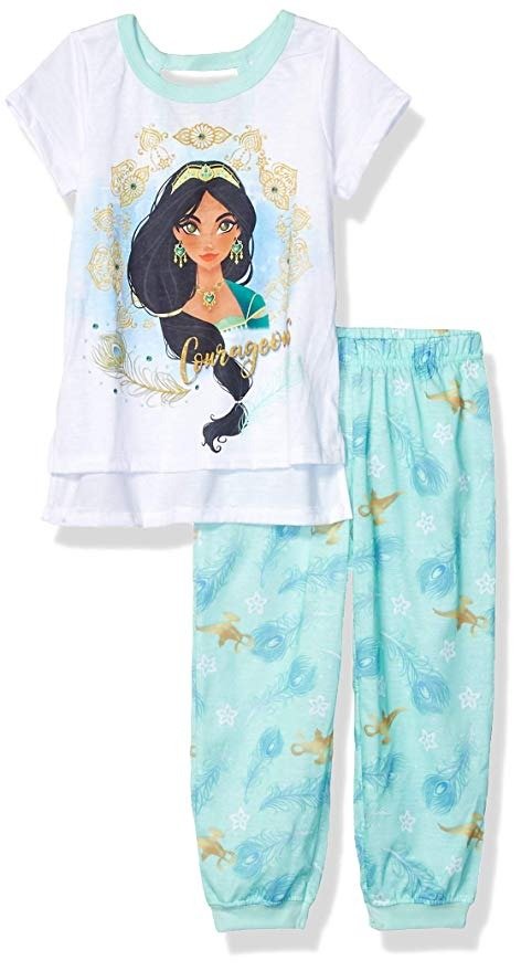 Girls' Princess Jasmine 2-Piece Pajama Set