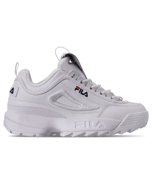Women's Disruptor II Premium Embroidery Casual Athletic Sneakers from Finish Line