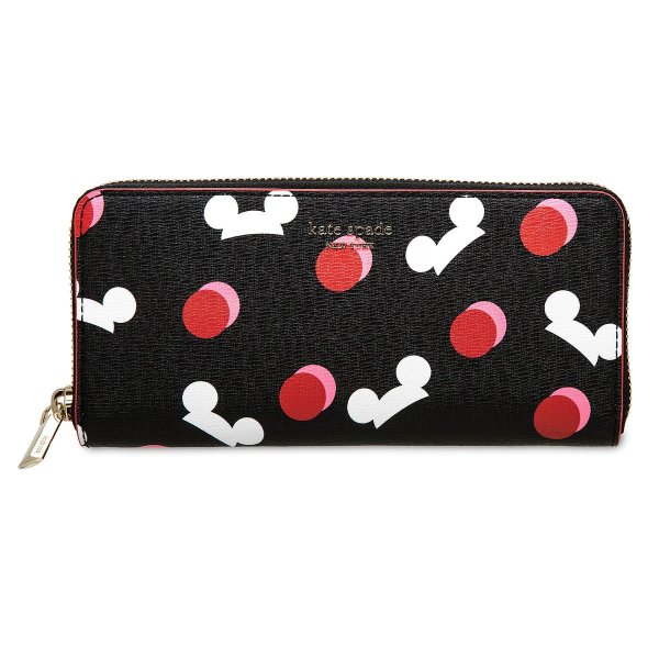 Mickey Mouse Ear Hat Wallet by kate spade new york - Black