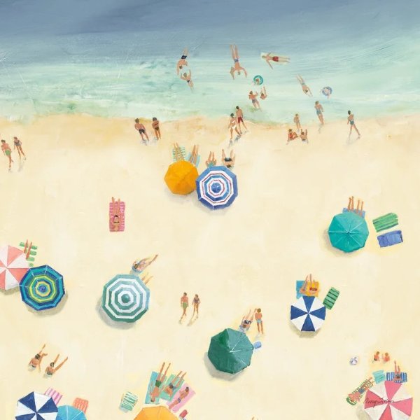 Summer Beach Fun II装饰画 