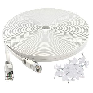 Cat 6 Ethernet Cable 50 ft White
