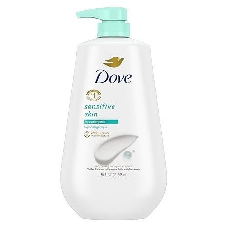 Body Wash for Softer and Smoother Skin Sensitive Skin Effectively Washes Away Bacteria While Nourishing Your Skin, 34 oz