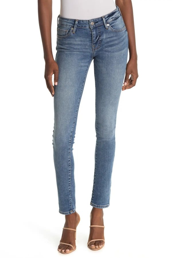 Stella Mid Rise Skinny Jeans