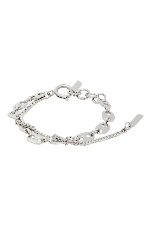 Silver Jerry Chain Bracelet