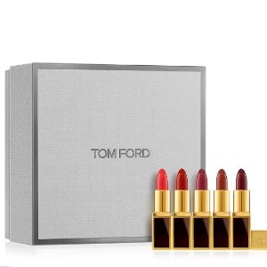 Tom Ford 经典黑管口红mini5支装热卖 亚洲肤色友好