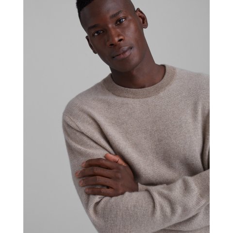 Club MonacoCashmere Jacquard Crewneck Sweater