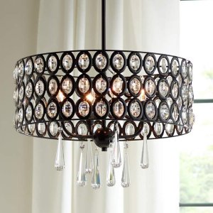 Lamps Plus 精选璀璨水晶玻璃灯饰优惠热卖 复古壁灯$75