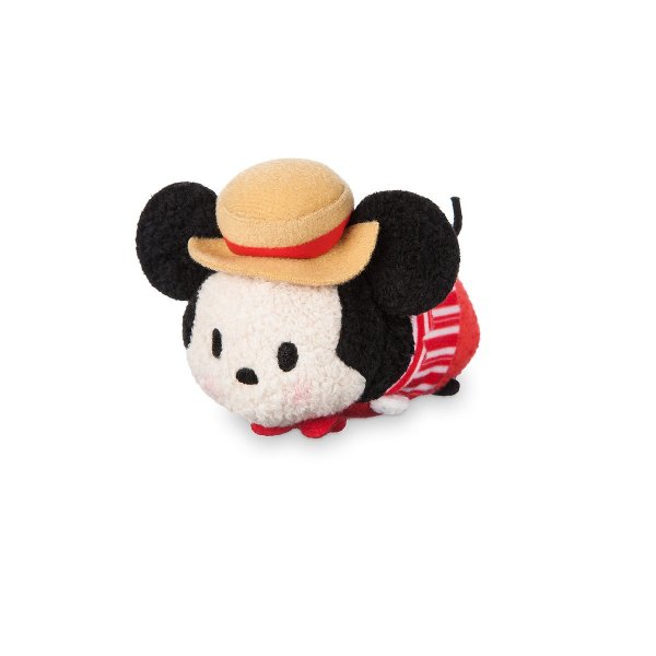 Mickey Mouse Dapper Dan ''Tsum Tsum'' Plush - Main Street, U.S.A. - Mini