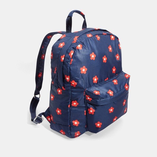 Floral print backpack