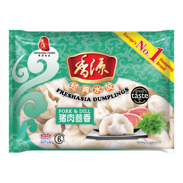 香源猪肉茴香水饺 买二送泡菜蒸煎饺