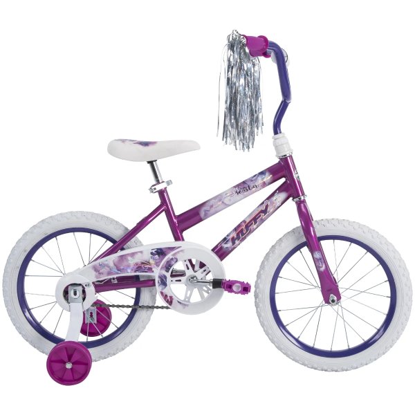 16" Sea Star Girl's Bike, Metallic Purple
