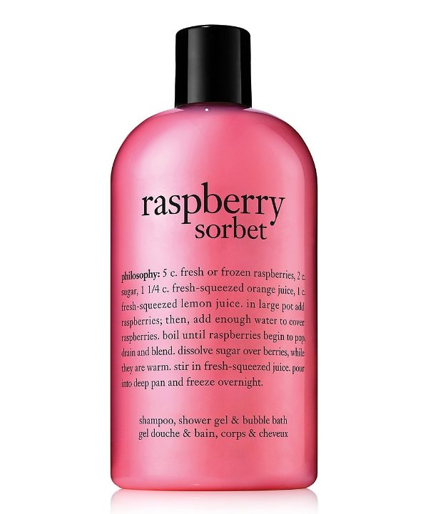 | Raspberry Sorbet 16-Oz. Shampoo, Shower Gel & Bubble Bath