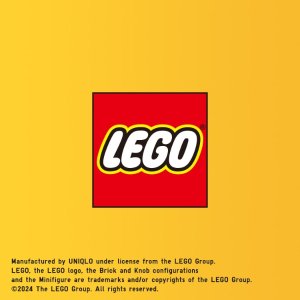 UNIQLO X LEGO 联名新系列开卖