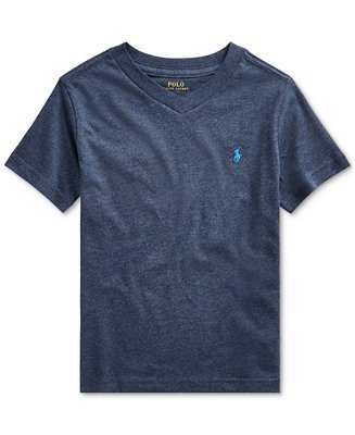 Little Boys Jersey Cotton V-Neck T-Shirt