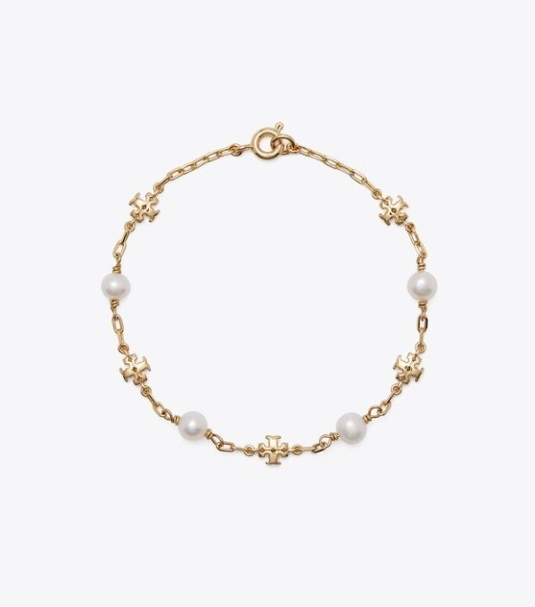 Kira Pearl Chain Bracelet