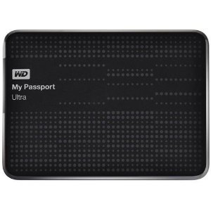 西数 WD My Passport Ultra 2TB容量 USB 3.0 超薄便携移动硬盘
