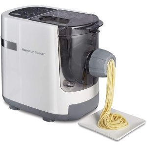 Hamilton Beach Electric Pasta and Noodle Maker, Automatic, 7 Different Shapes