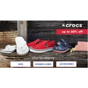 Crocs Shoes and Accessories on sale @ Zulily