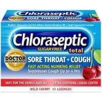 Chloraseptic 缓解喉咙不适止咳糖 15粒 樱桃口味