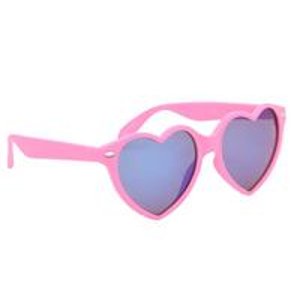 With Love From CA Rubberized Hearts Sunglasses