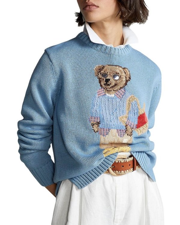 Polo Bear Embroidered Sweater
