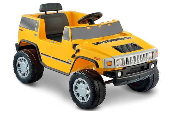Hummer H2 6-Volt Battery-Powered Ride-On, Yellow