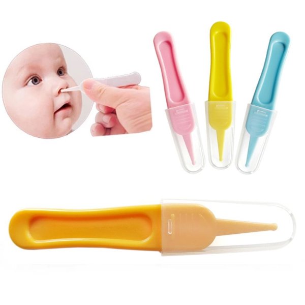 適用於新生兒和嬰兒的安全、簡單的鼻屎和耳朵清潔劑雙耳垢和鼻涕去除劑