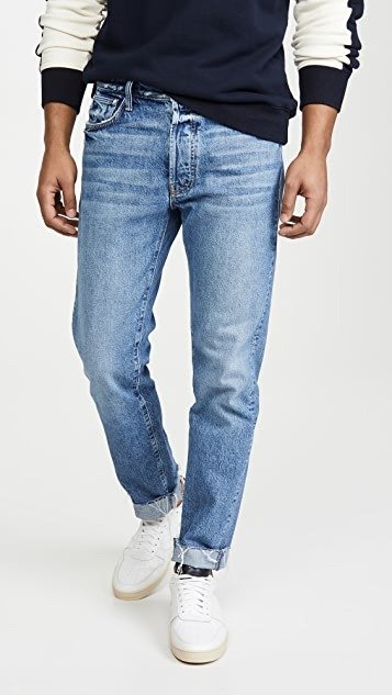 The Chaser Ankle Cuff Fray Jeans