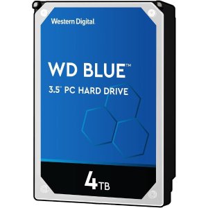 WD 蓝盘 4TB 3.5吋 机械硬盘