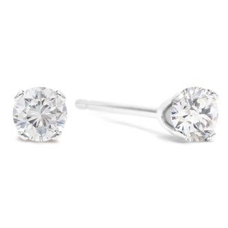 INCREDIBLE DEAL AND VERY LIMITED SUPPLY! Nearly 1/4 Carat E-F Color, Colorless Diamond Stud Earrings. Seriously Amazing Value!