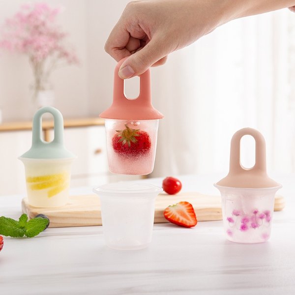 0.48US $ 52% OFF|Ice Cream Mold Ice Popsicle Mold Set, Reusable Ice Cream Lolly Maker Mold With Stick Ans Lid Creative Kitchen Accessories|Ice Cream Sticks| - AliExpress