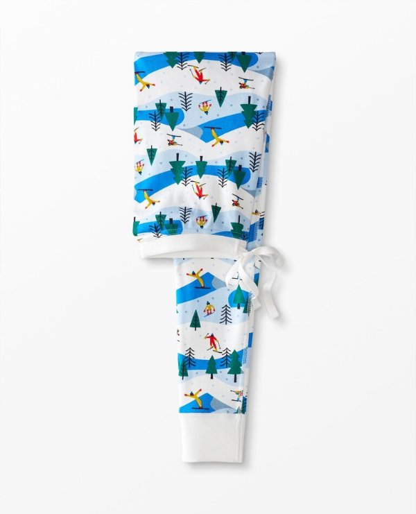 Women's Holiday Print Long John Pajama Pant