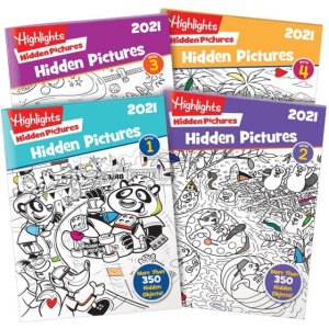 Hidden Pictures 2021 4-Book Set