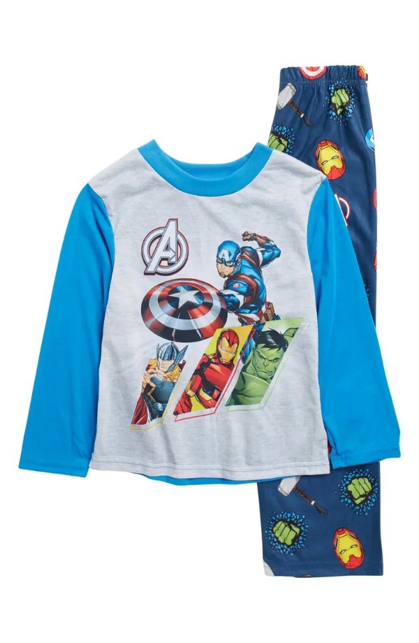 Avengers Long Sleeve Pajama Set