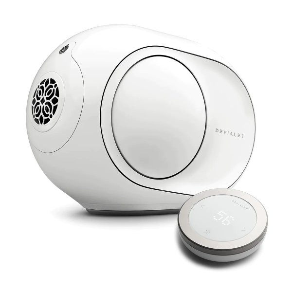 Phantom II 95db Wireless Compact Speaker (Iconic White) with Remote (Matte White)