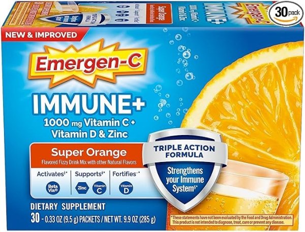 Immune+ in Super Orange flavor 30 Count