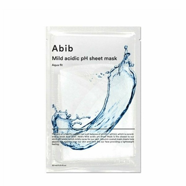 韩国ABIB阿彼芙 弱酸性PH水库面膜 紧急补水保湿款 10片入 - 亚米网