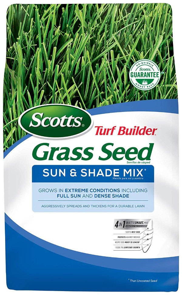 Scotts Turf Builder Grass Seed Sun & Shade Mix - 3 lbs