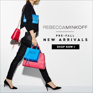 with Rebecca Minkoff newsletter signup. Plus shop Pre-fall collections now.