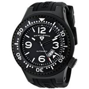  Swiss Legend 11819A-BB-01 Men's Neptune Automatic Silicone Watch