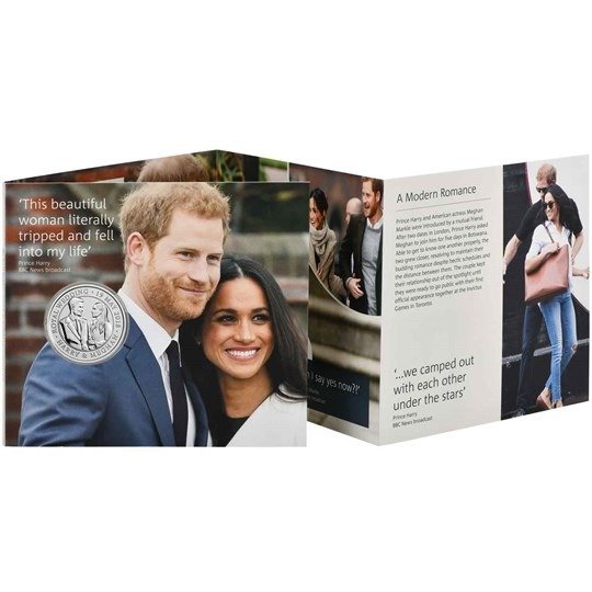 Royal Wedding 2018 UK £5 纪念币