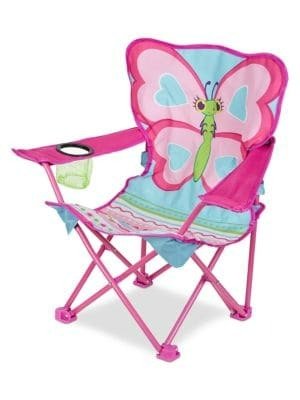 Cutie Pie Butterfly Folding Chair