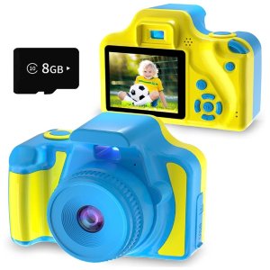 Ourlife 1080P HD Digital Video Toddler Camera with MP3 Music Player