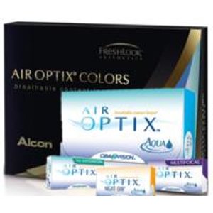 Air Optix 舒适透气隐形眼镜（有彩色款，全天候款，散光款等等哦）6个月用量
